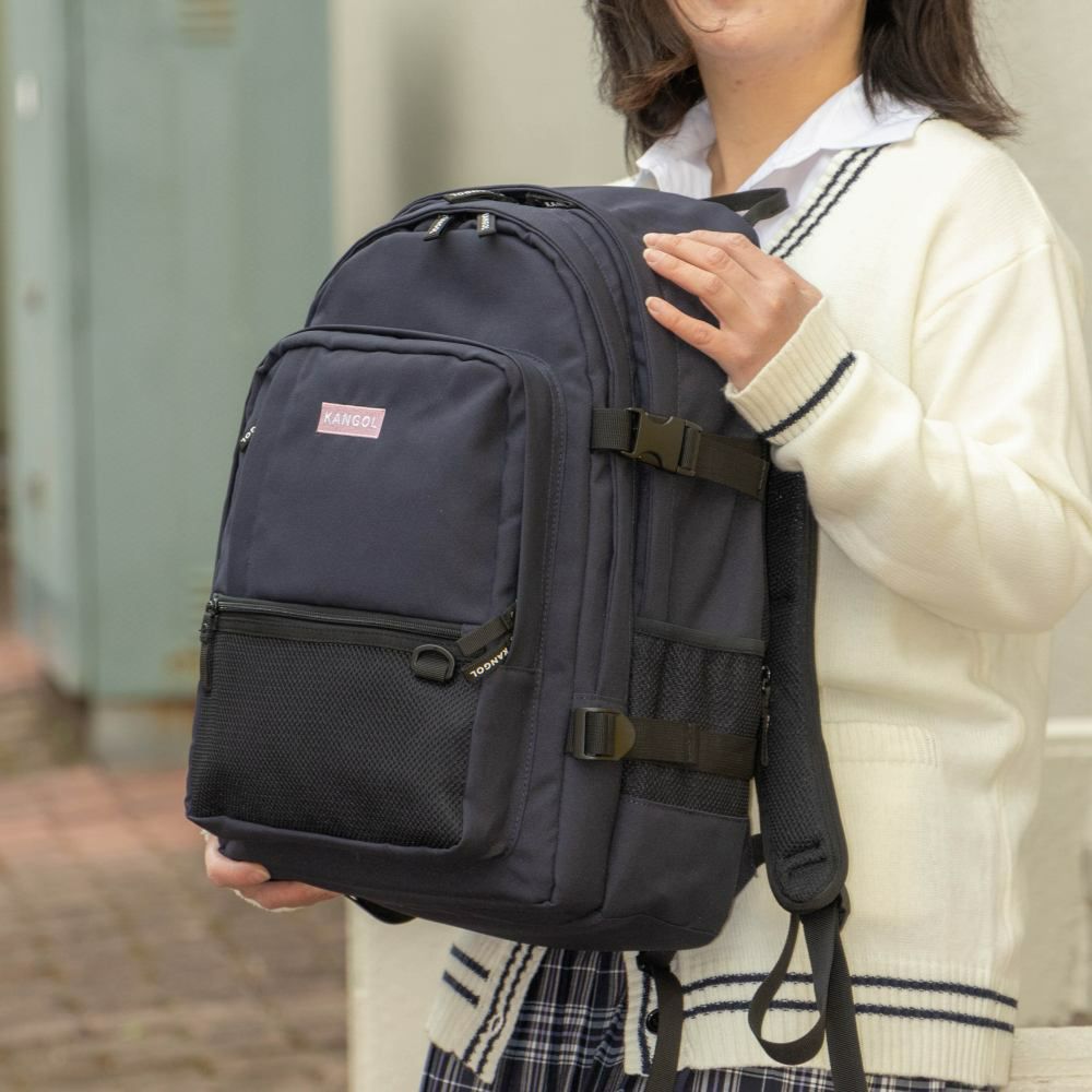 カンゴールリュックKANGOL28L大容量B4A4通学レディースメンズ女子女子高生中学生高校生女子男子リュックサック通学リュック人気ブランドカンガルーおしゃれかわいい250-1293