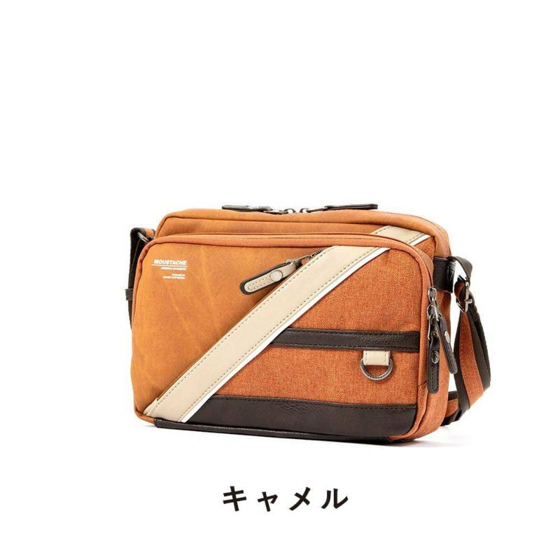 MOUSTACHEショルダーバッグムスタッシュメンズレディースショルダーショルダーバック斜めがけ斜め掛けバッグバックおしゃれかっこいいカジュアル人気通学軽量ブランド大人30代40代50代JBJ0390