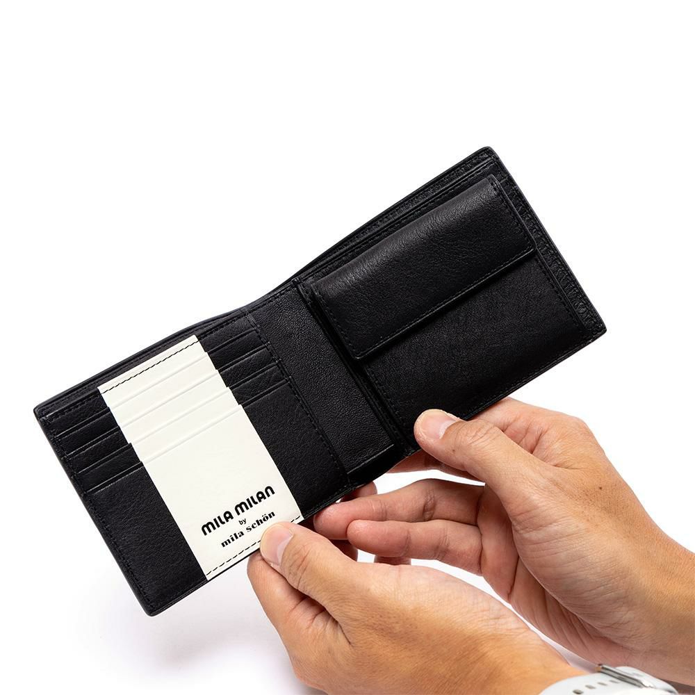ミラ・ミラン財布二つ折りメンズレディース二つ折り財布ブランド人気おすすめmilamilanミラミラン253624