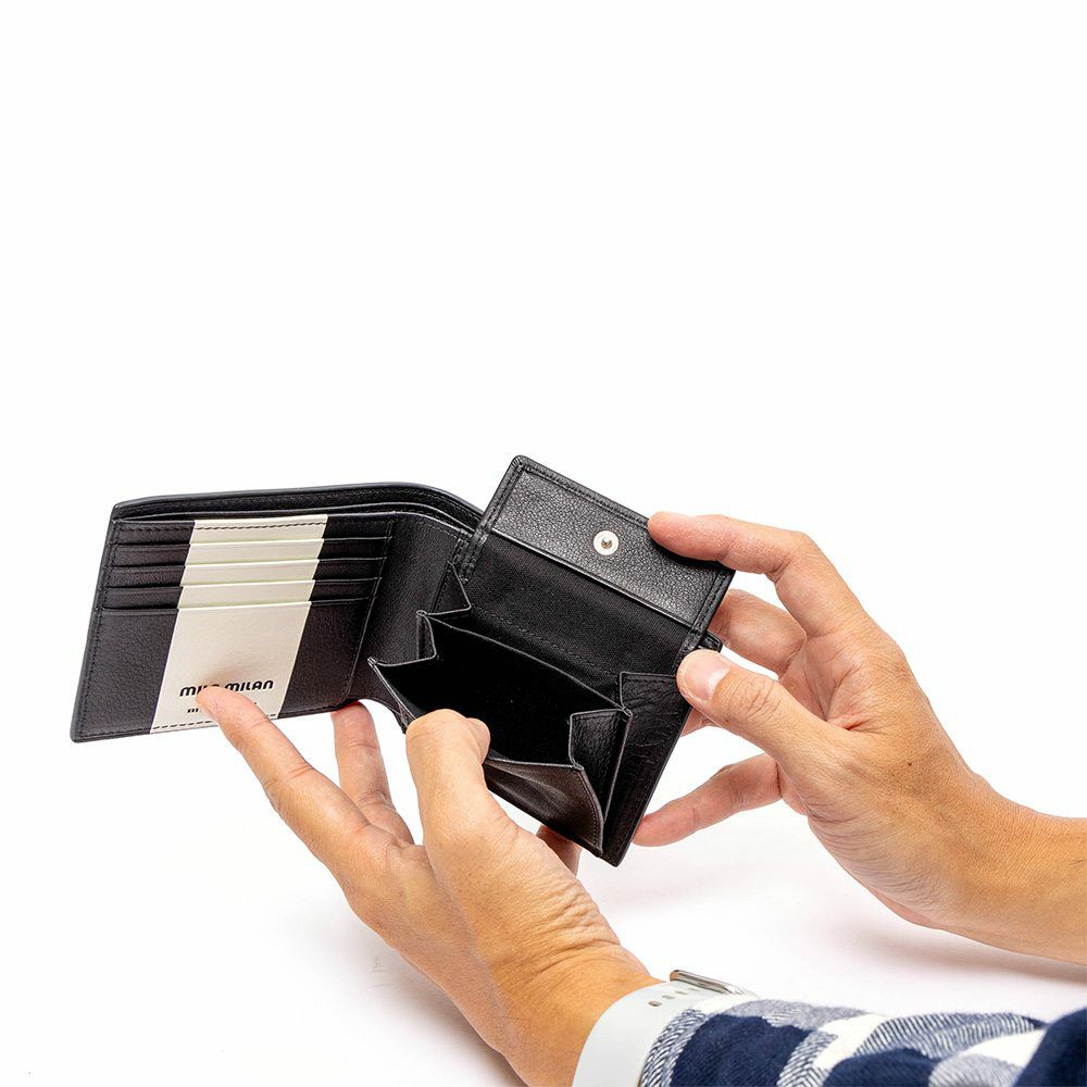 ミラ・ミラン財布二つ折りメンズレディース二つ折り財布ブランド人気おすすめmilamilanミラミラン253624