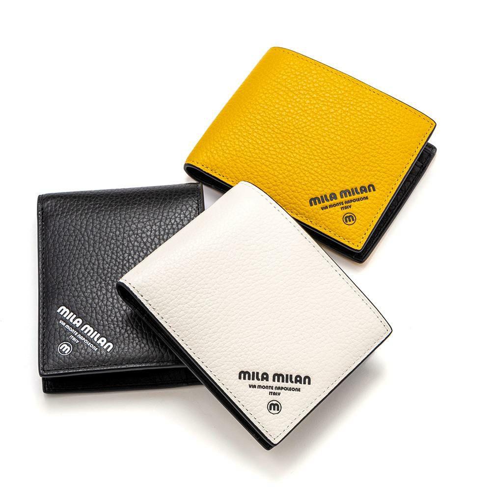ミラ・ミラン財布二つ折りメンズレディース二つ折り財布ブランド人気おすすめmilamilanミラミラン253624