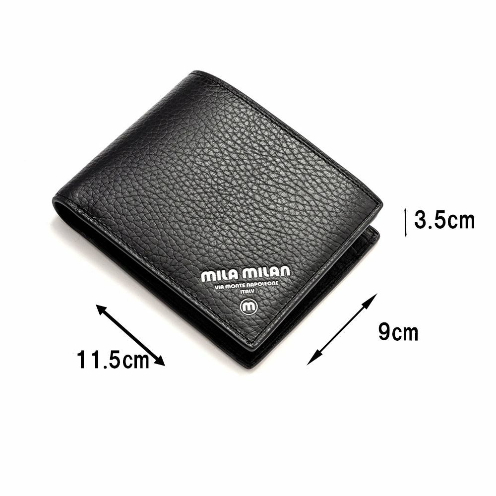 ミラ・ミラン財布二つ折りメンズレディース二つ折り財布ブランド人気おすすめmilamilanミラミラン253624