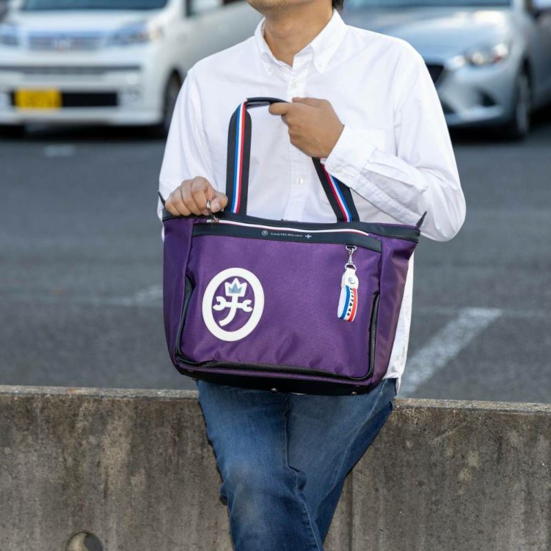 カステルバジャックトートバッグバッグCASTELBAJACドビーIIメンズレディースA4トートトートバック肩掛けカバンブランドかっこいいおしゃれ人気大きめファスナー付き大容量おすすめ43512