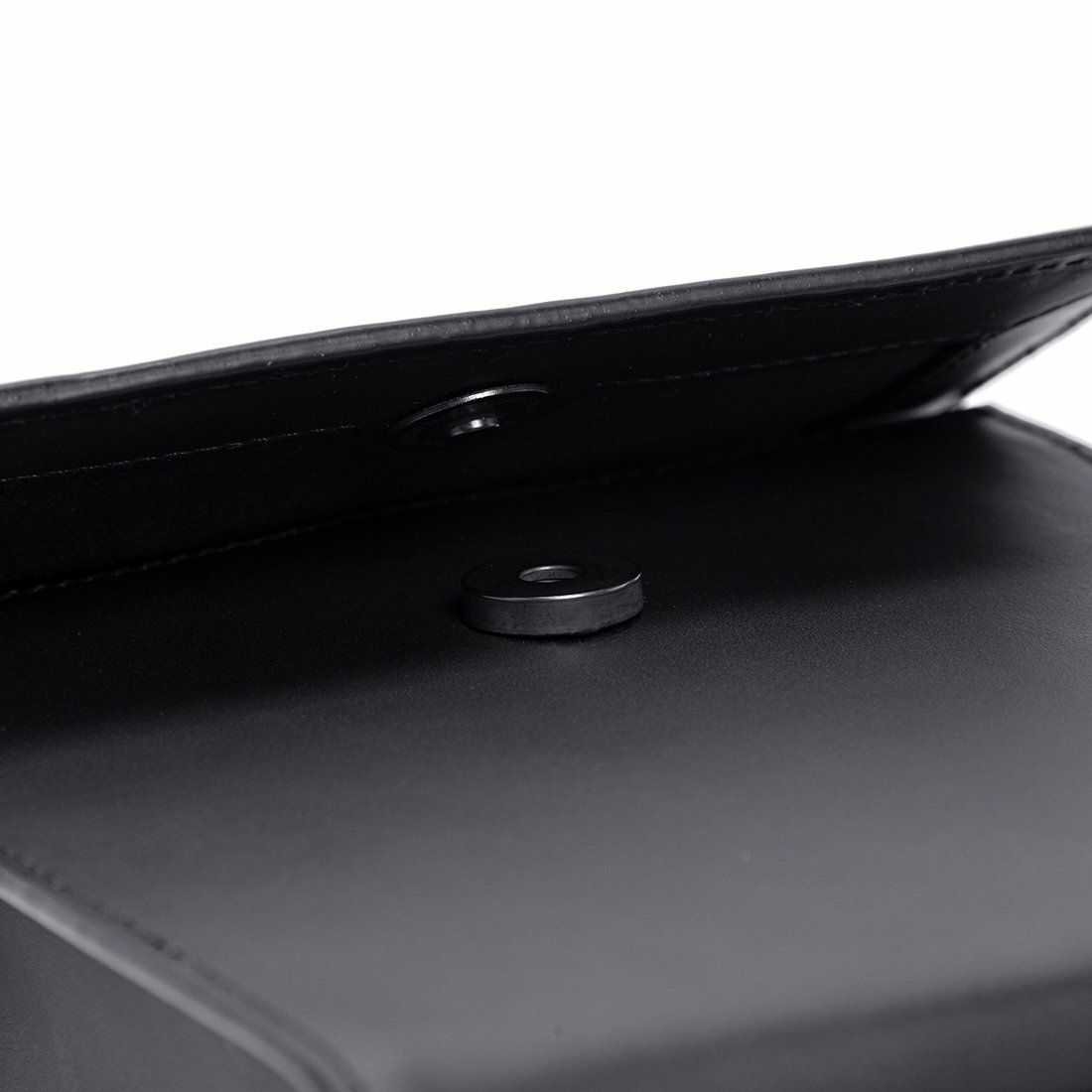 KLONクローンミニトートバッグショルダーバッグ2WAYレディースACTIVELEATHERBAG-VNM-FLAPTYPEトートハンドバッグミニトートおしゃれかわいいBLACK×BLACK