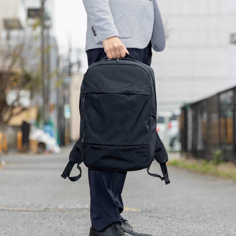 IncaseインケースリュックCityCompactBackpackWithCorduraNylon正規品バックパックA4メンズレディースシティコンパクトバックパックPCリュック