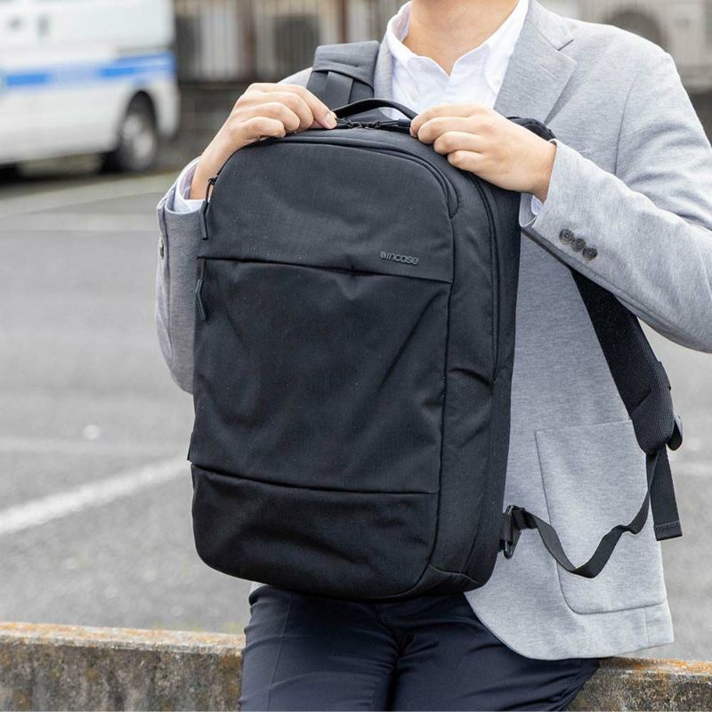 IncaseインケースリュックCityCompactBackpackWithCorduraNylon正規品バックパックA4メンズレディースシティコンパクトバックパックPCリュック