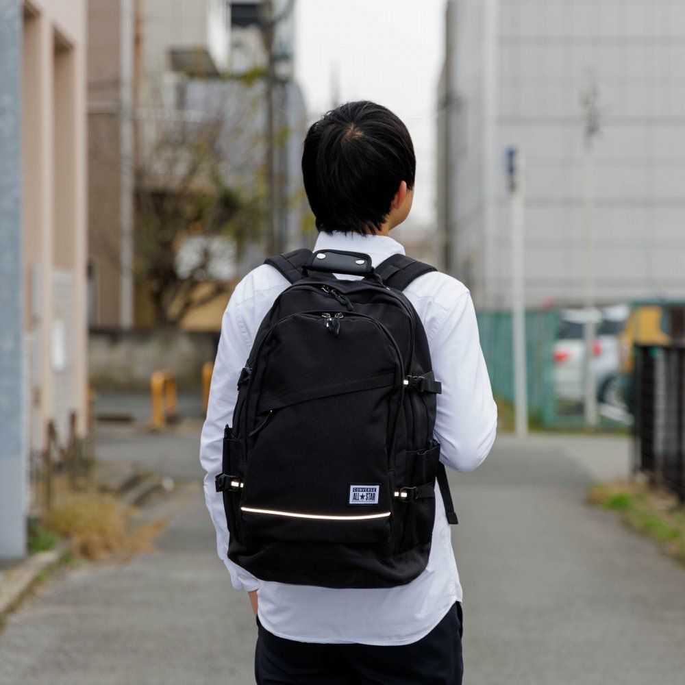 コンバースリュック大容量CONVERSE40LA3通学レインカバー付きリュックサックメンズレディース中学生高校生男子女子通学リュックスポーツリュック大きめおしゃれ人気ブランド撥水71-05