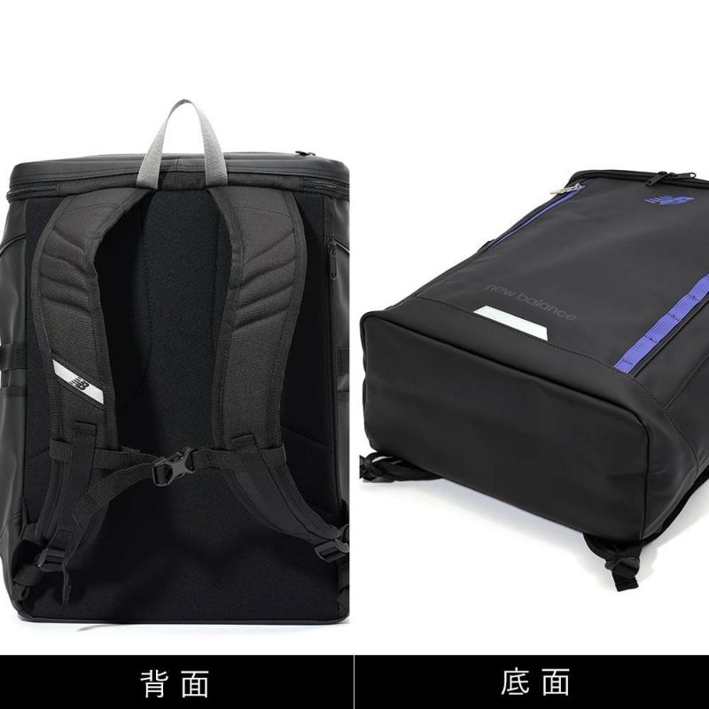 ニューバランスリュック通学限定カラー最上位モデルnewbalance30LA3ボックス型リュックサック男子女子中学生高校生女子高生メンズレディーススポーツリュック防水撥水大容量2025年LAB45692