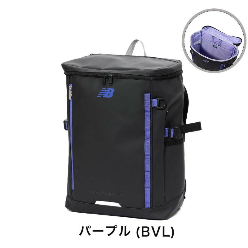 ニューバランスリュック通学限定カラー最上位モデルnewbalance30LA3ボックス型リュックサック男子女子中学生高校生女子高生メンズレディーススポーツリュック防水撥水大容量2025年LAB45692