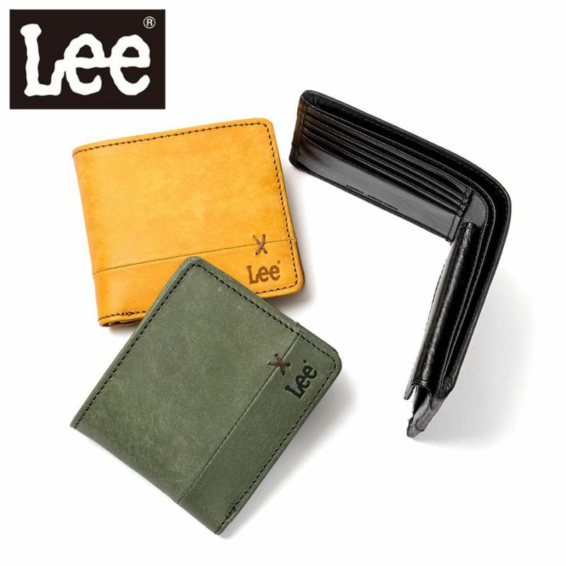 Lee財布二つ折りリーメンズレディース二つ折り財布2つ折り財布ブランドシンプル人気おすすめ320-1753