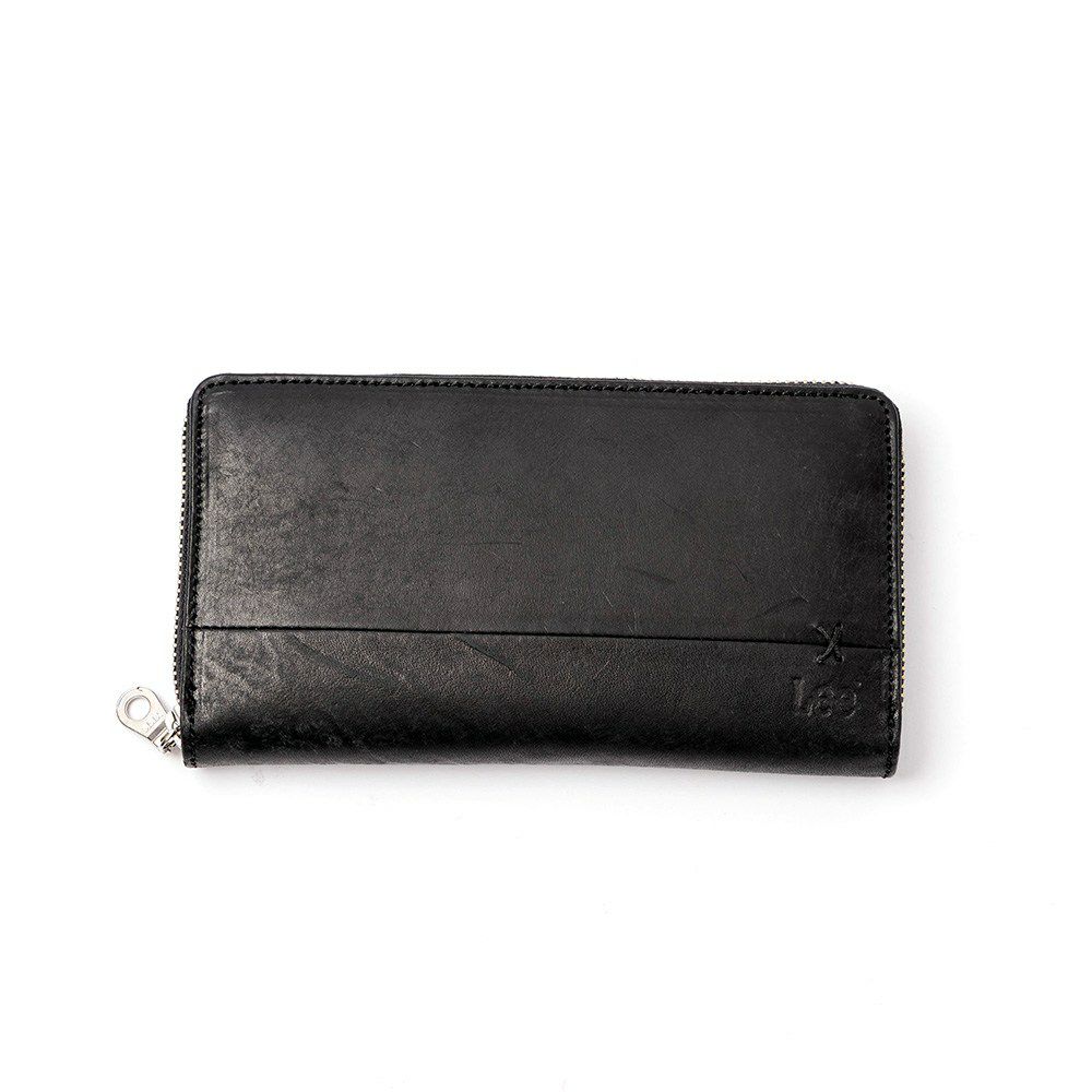 Lee財布長財布リーメンズレディース本革革レザーファスナーラウンドファスナーメンズ財布ブランドシンプル人気おすすめプレゼント320-1755