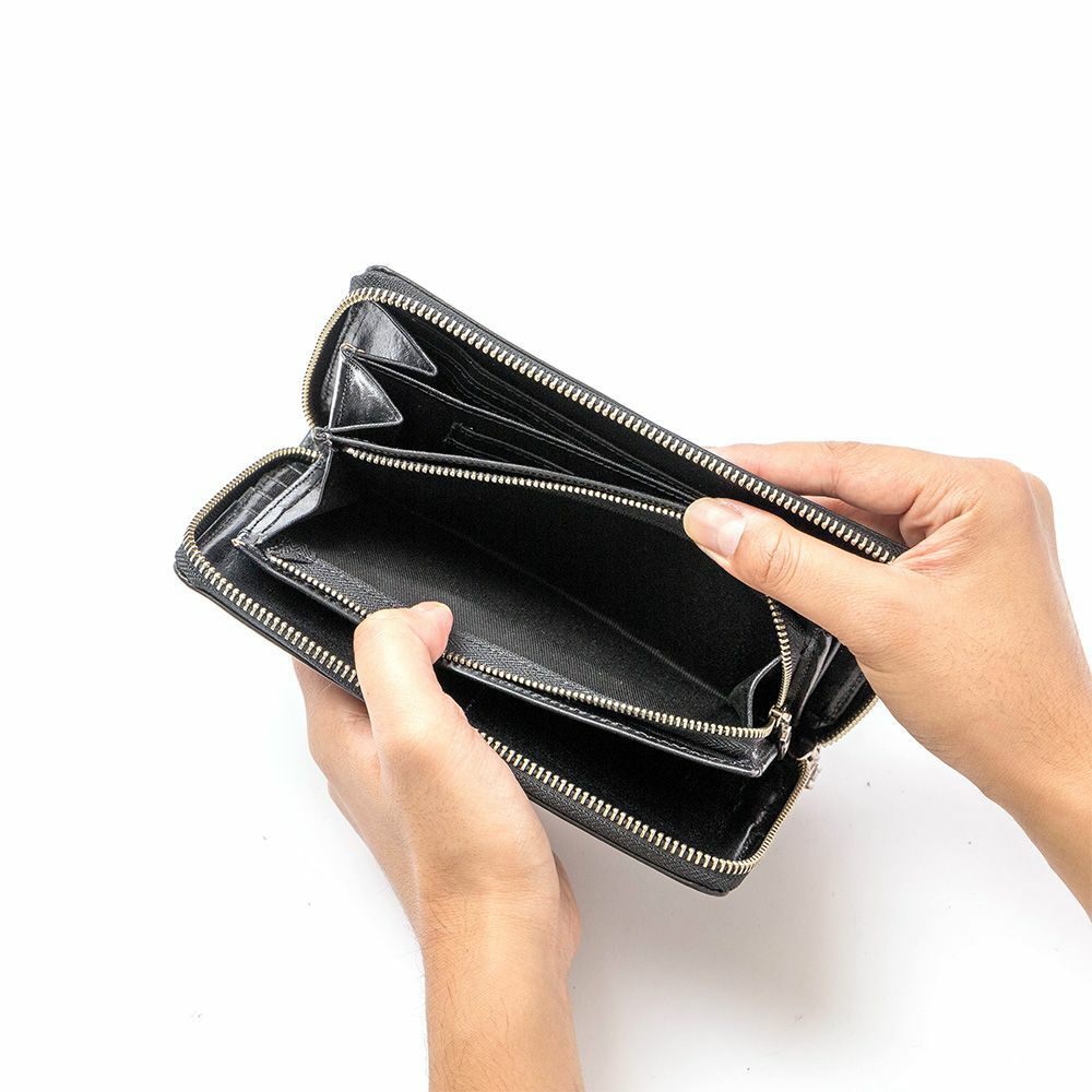 Lee財布長財布リーメンズレディース本革革レザーファスナーラウンドファスナーメンズ財布ブランドシンプル人気おすすめプレゼント320-1755