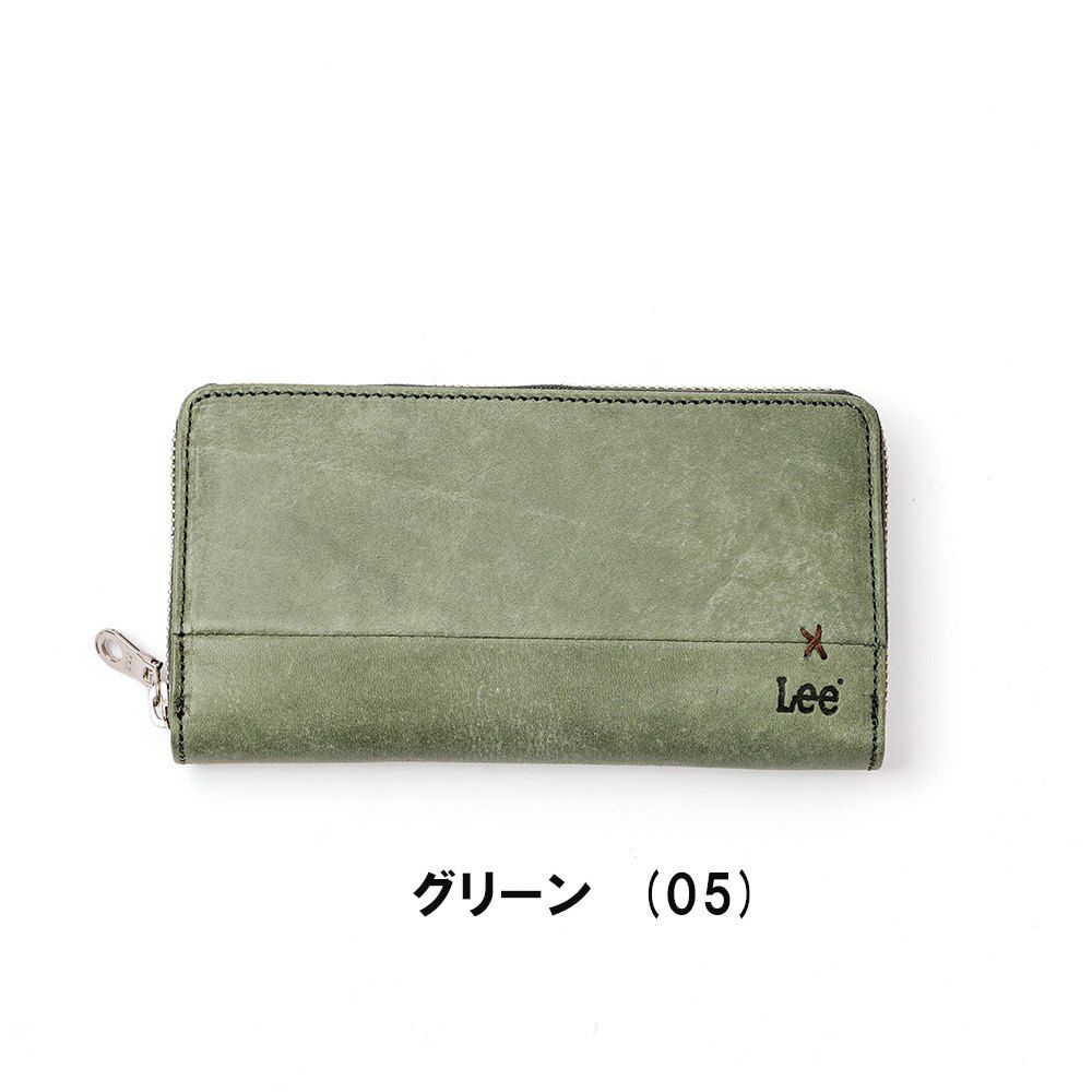 Lee財布長財布リーメンズレディース本革革レザーファスナーラウンドファスナーメンズ財布ブランドシンプル人気おすすめプレゼント320-1755