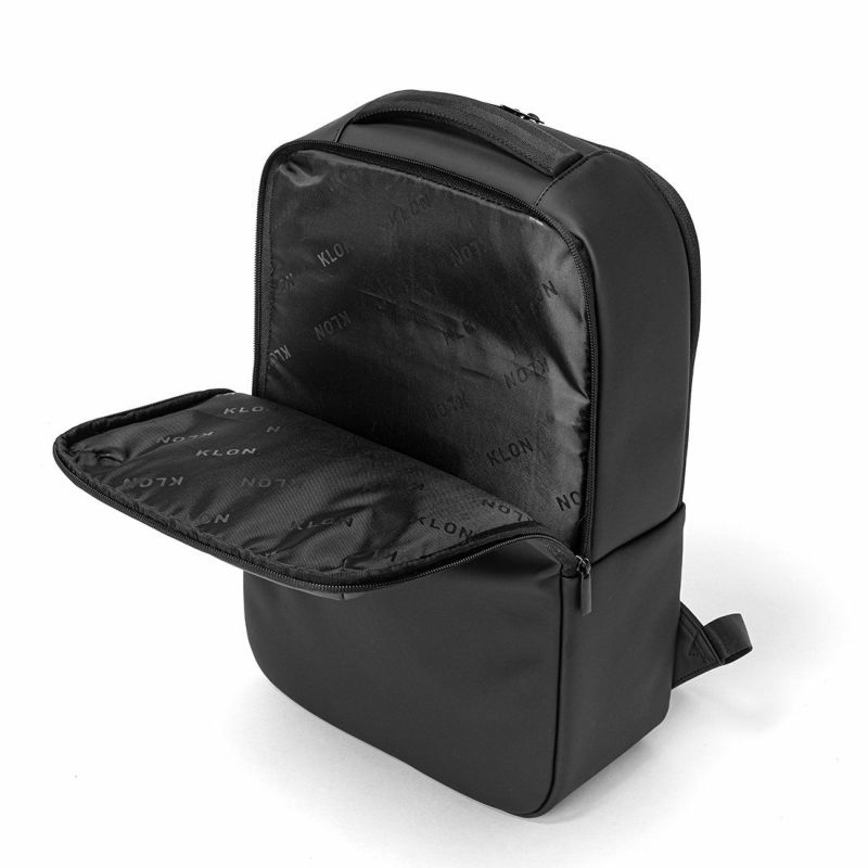 KLONリュッククローンメンズレディースKLONMATTECOATEDRUCKSACK-SQ11Lバックパックリュックサック小さめ通学通勤撥水おしゃれブラック黒
