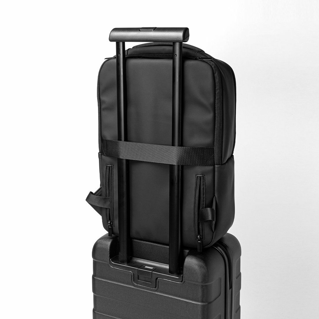KLONリュッククローンメンズレディースKLONMATTECOATEDRUCKSACK-SQ11Lバックパックリュックサック小さめ通学通勤撥水おしゃれブラック黒