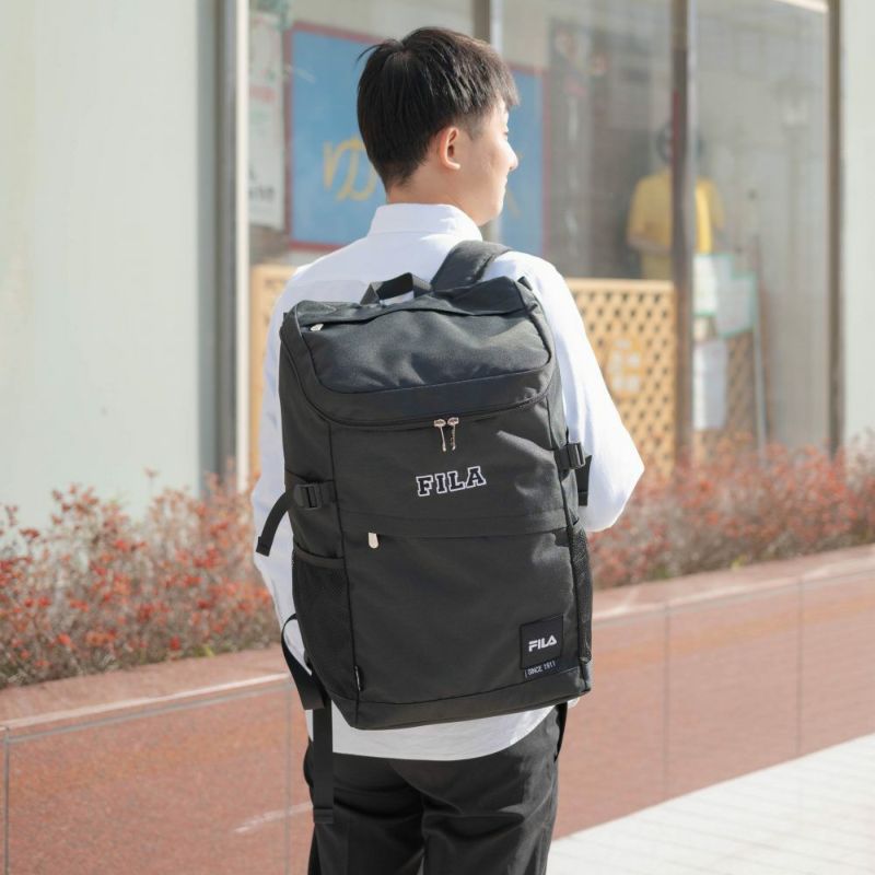 【2023新作】フィラリュックFILA30LB4ボックス型大容量レトロ男子女子メンズレディース中学生高校生女子高生リュックサックスクールリュック通学リュックスポーツリュックブランド7804