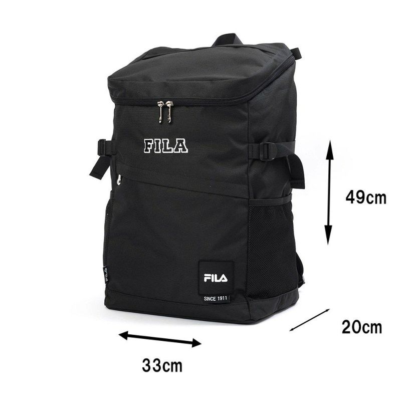 【2023新作】フィラリュックFILA30LB4ボックス型大容量レトロ男子女子メンズレディース中学生高校生女子高生リュックサックスクールリュック通学リュックスポーツリュックブランド7804