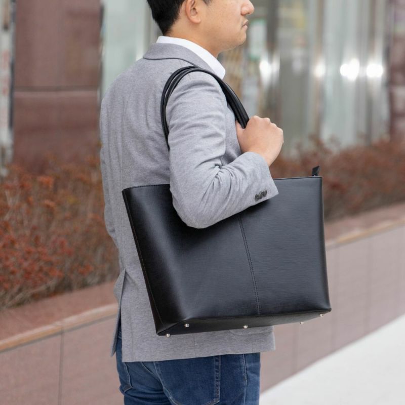 JOYAトートバッグメンズ本革ジョヤ革レザーB4A4横型トートトートバックメンズトートバックレザートートビジネスシンプルブランドおしゃれファスナー付き肩掛けカバン大容量通勤J102