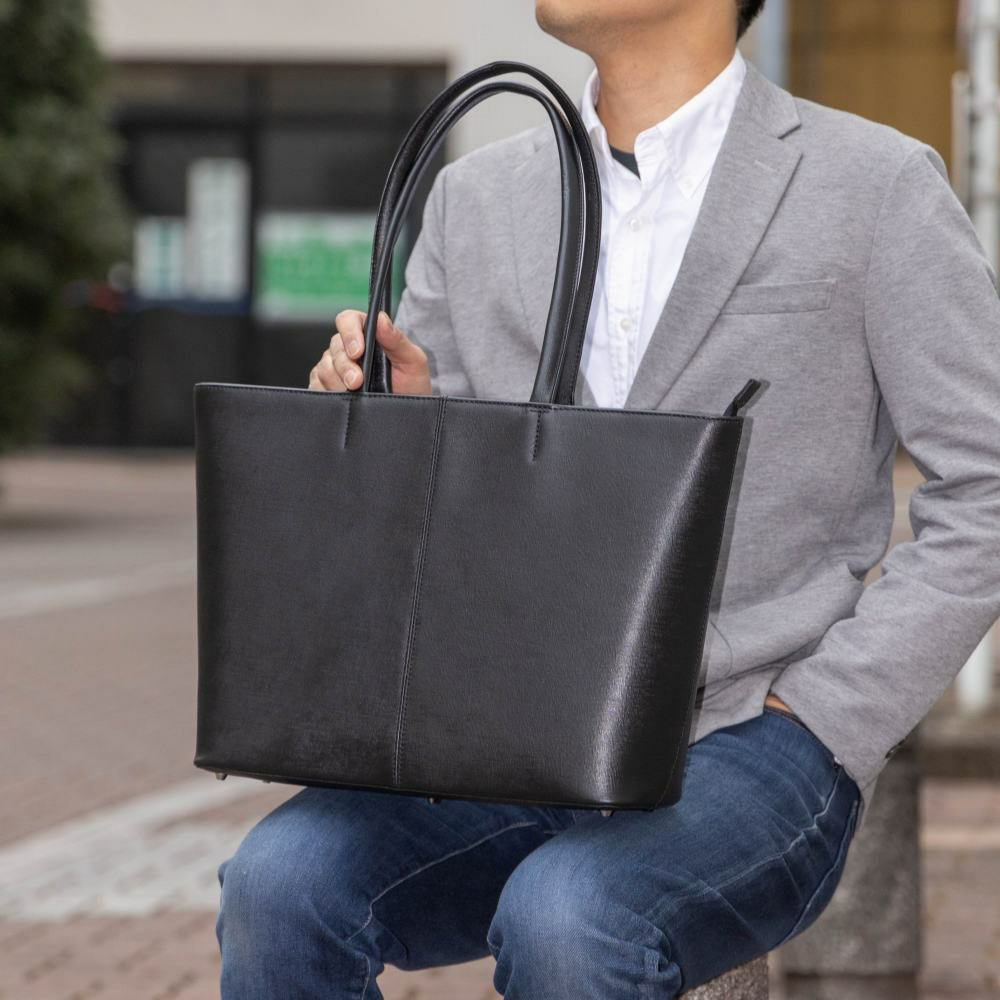 JOYAトートバッグメンズ本革ジョヤ革レザーB4A4横型トートトートバックメンズトートバックレザートートビジネスシンプルブランドおしゃれファスナー付き肩掛けカバン大容量通勤J102
