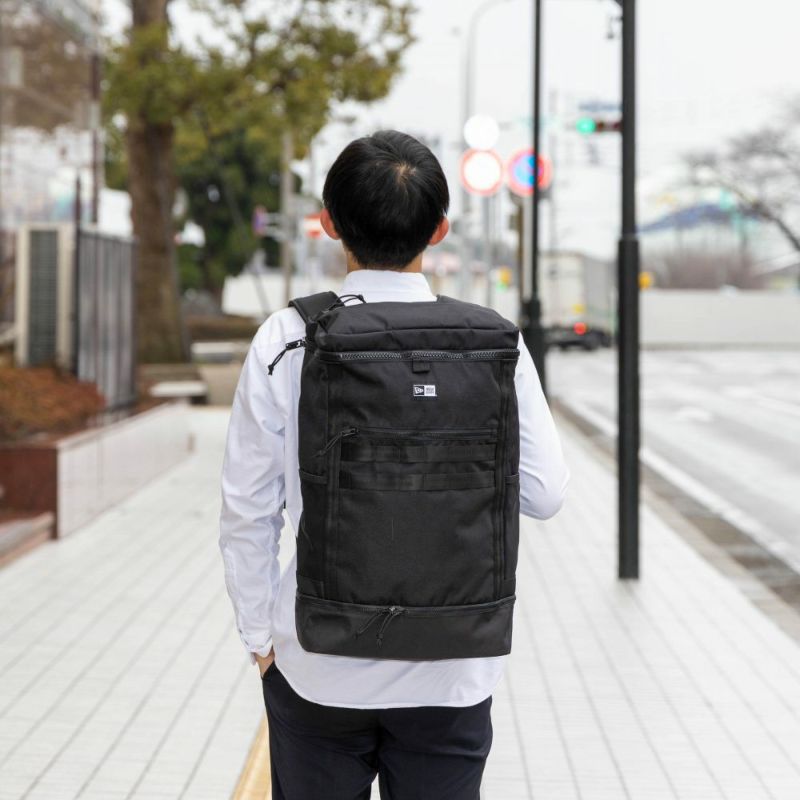 ニューエラリュックNEWERA46Lボックス通学大容量BOXPACKLARGEリュックサックメンズレディース男子女子中学生高校生大学生通学リュックスポーツリュック大きめおしゃれ人気ブランド撥水NEWERA