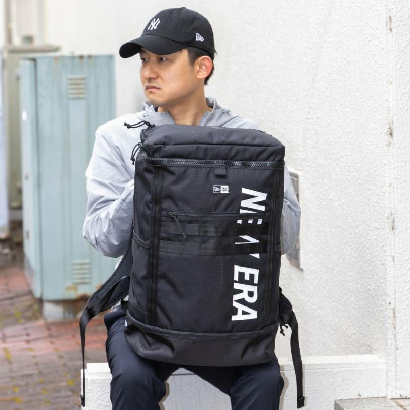 ニューエラリュックNEWERA46Lボックス通学大容量BOXPACKLARGEリュックサックメンズレディース男子女子中学生高校生大学生通学リュックスポーツリュック大きめおしゃれ人気ブランド撥水NEWERA