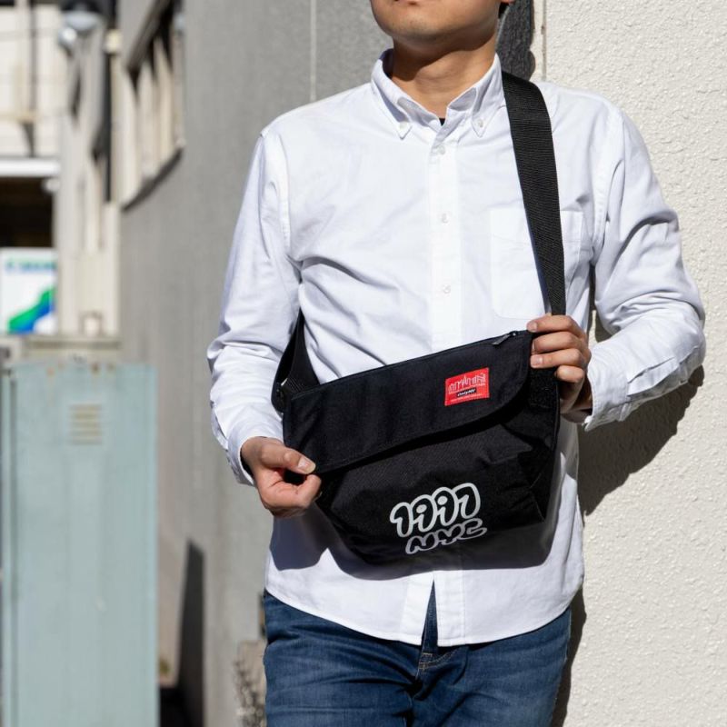 マンハッタンポーテージショルダーバッグB5ManhattanPortageOnlyNYNYCPrint40周年限定モデルメンズレディース大容量ショルダーバックブランド斜めがけ斜め掛け大人人気MP1605JR-ONLY-NYC