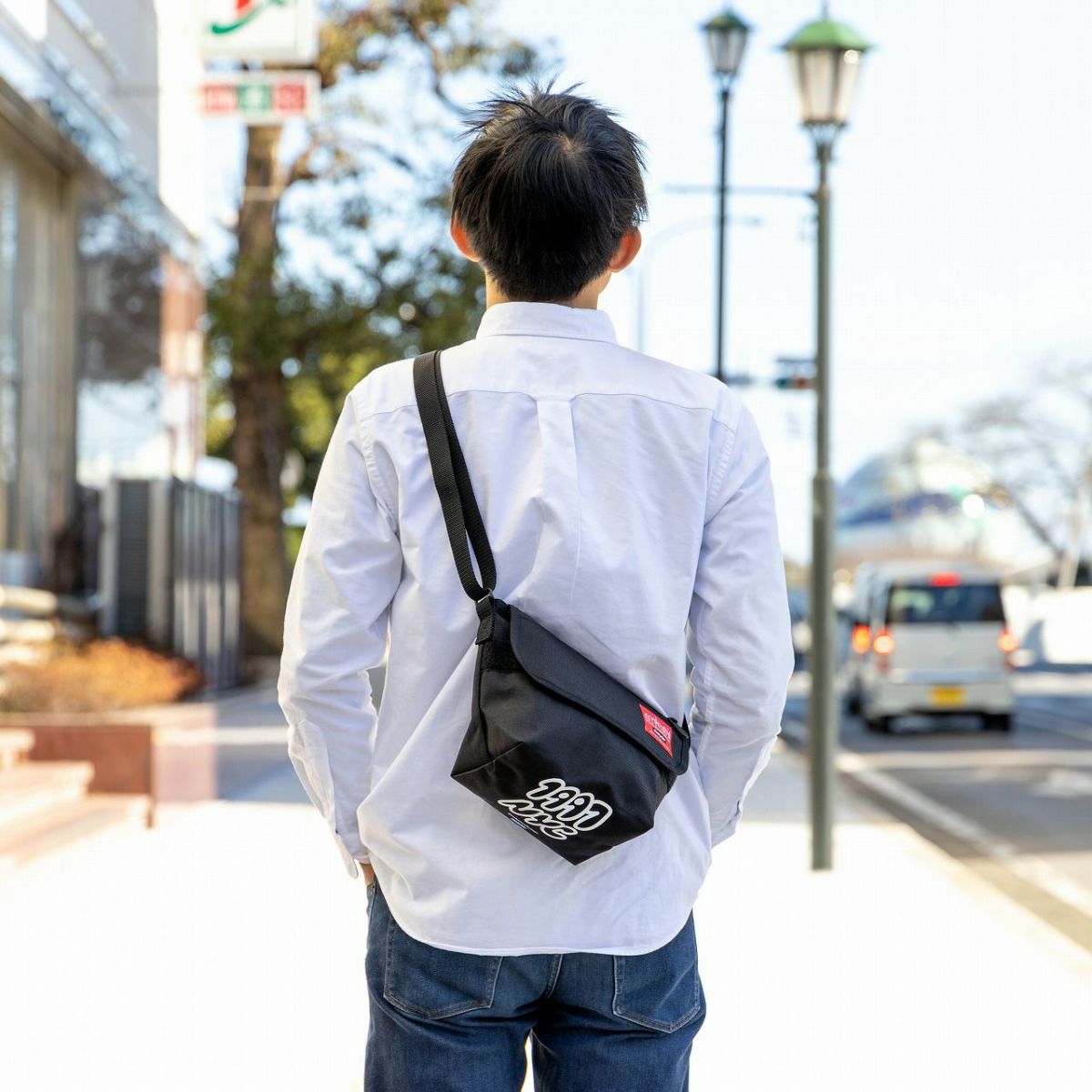 マンハッタンポーテージショルダーバッグManhattanPortageOnlyNYNYCPrint40周年限定モデルメンズレディース小さめコンパクトショルダーバックショルダーブランド大人人気MP1603-ONLY-NYC