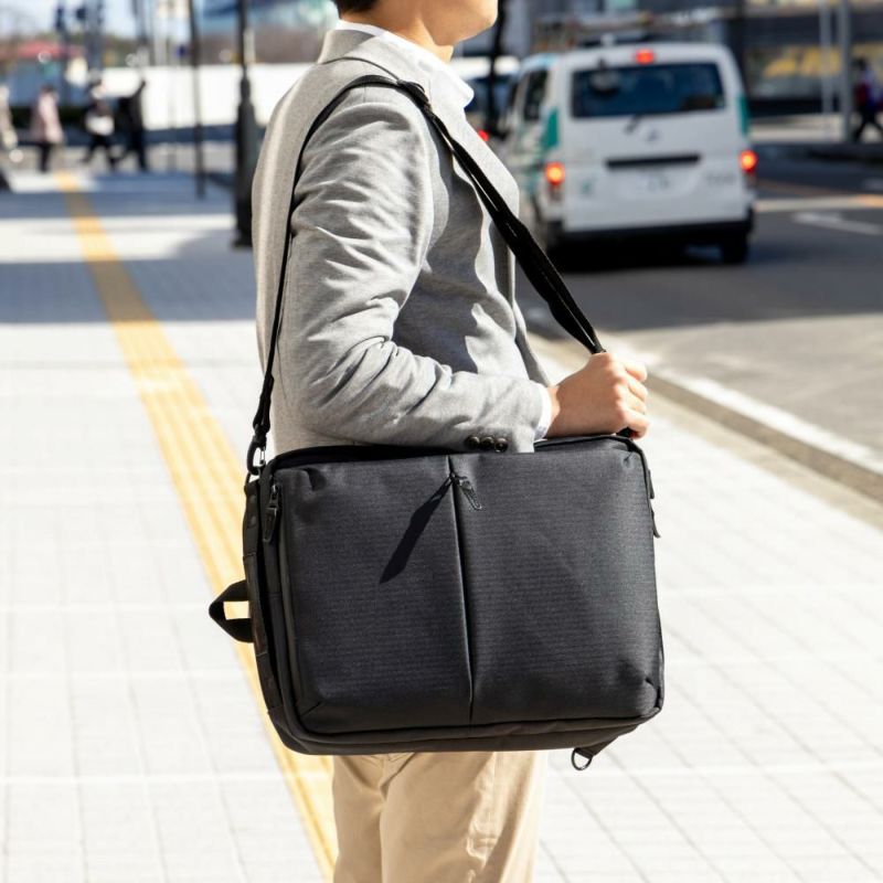 ムスタッシュmoustacheontime3WAYビジネスバッグビジネスリュックA4リュックリュックサックビジネスカジュアルメンズ通勤通勤リュックブラック黒人気ブランドJJT-2068