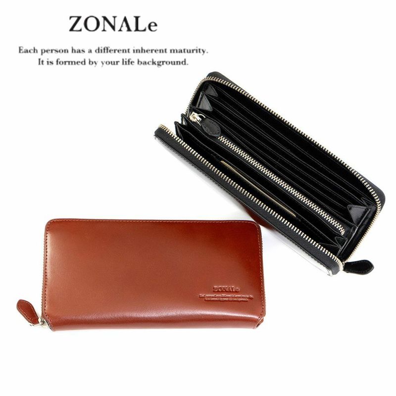 ゾナールZONALe長財布財布本革レザーLUCIDOメンズレディースラウンドファスナーファスナー付きファスナー大容量おしゃれブランド31316