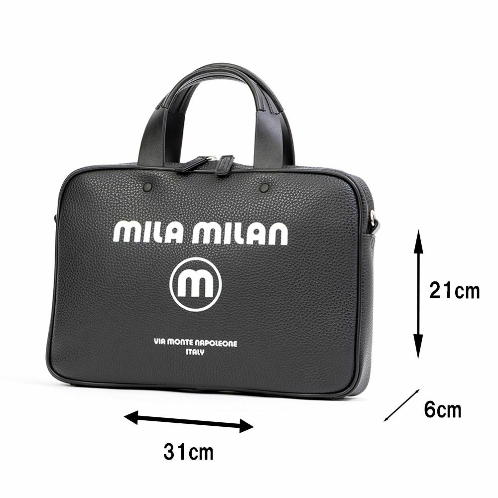 ミラ・ミランミニブリーフバッグショルダーバッグ2WAYハンドバッグミニトートバッグブランドメンズレディースmilamilanコルソおしゃれミラミラン人気小さめ小さいコンパクト250504