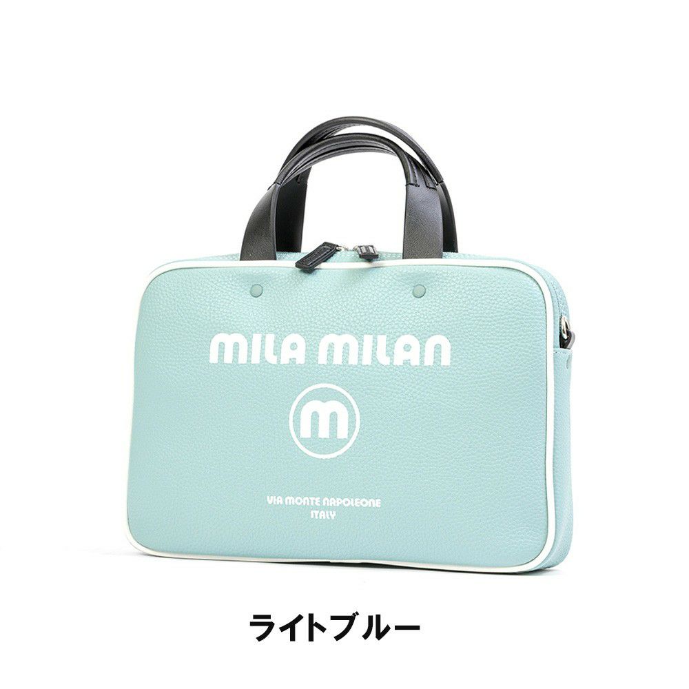 ミラ・ミランミニブリーフバッグショルダーバッグ2WAYハンドバッグミニトートバッグブランドメンズレディースmilamilanコルソおしゃれミラミラン人気小さめ小さいコンパクト250504