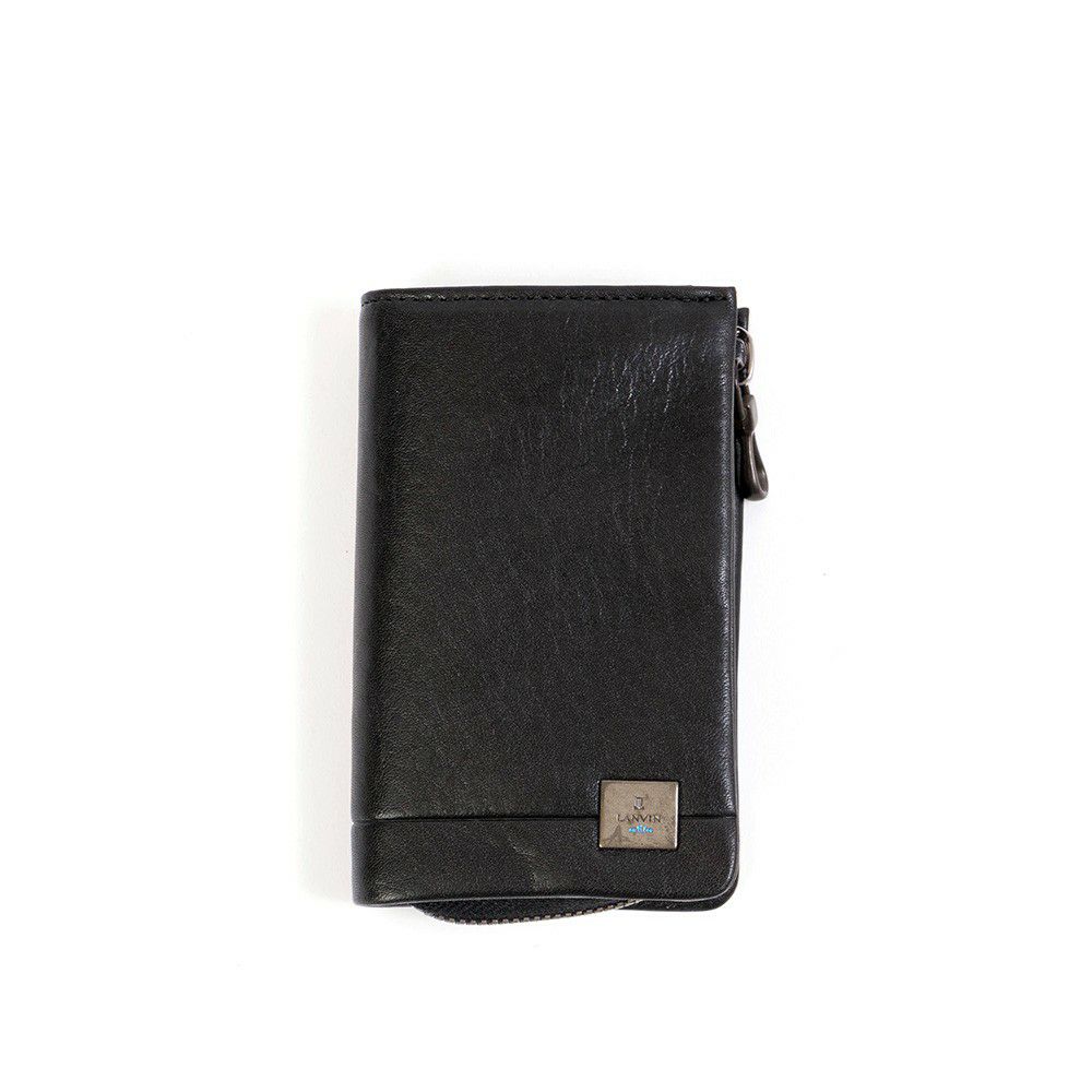 LANVINenBleuキーケースランバンオンブルーマルセイユスマートキー本革革レザーメンズレディースファスナー付き5連鍵入れ鍵ケースコンパクト人気ブランドおしゃれ大容量ギフト男性536602