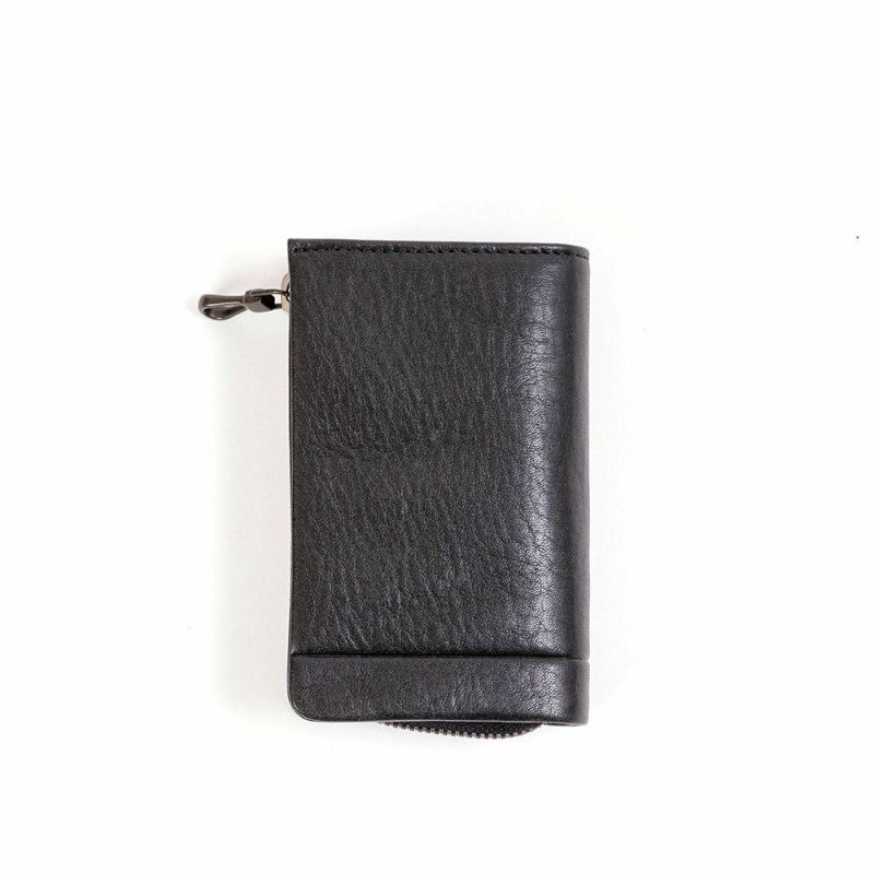 LANVINenBleuキーケースランバンオンブルーマルセイユスマートキー本革革レザーメンズレディースファスナー付き5連鍵入れ鍵ケースコンパクト人気ブランドおしゃれ大容量ギフト男性536602