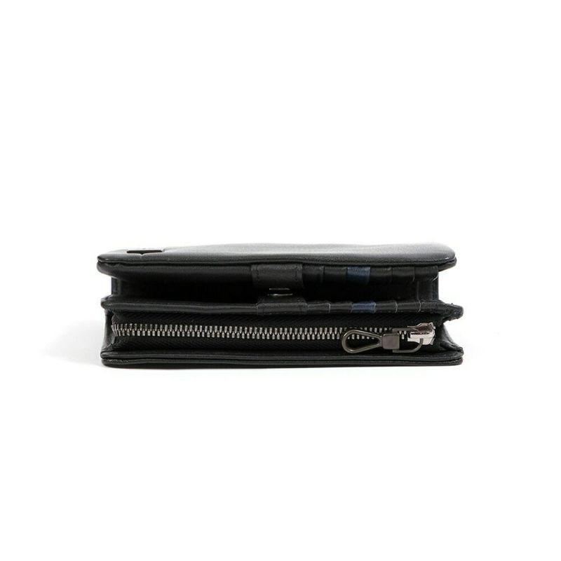 LANVINenBleu二つ折り財布ミドルウォレットランバンオンブルーマルセイユ縦型財布二つ折りメンズレディース本革レザー男性ギフトプレゼント大容量人気ブランドランバンオンブルー536604