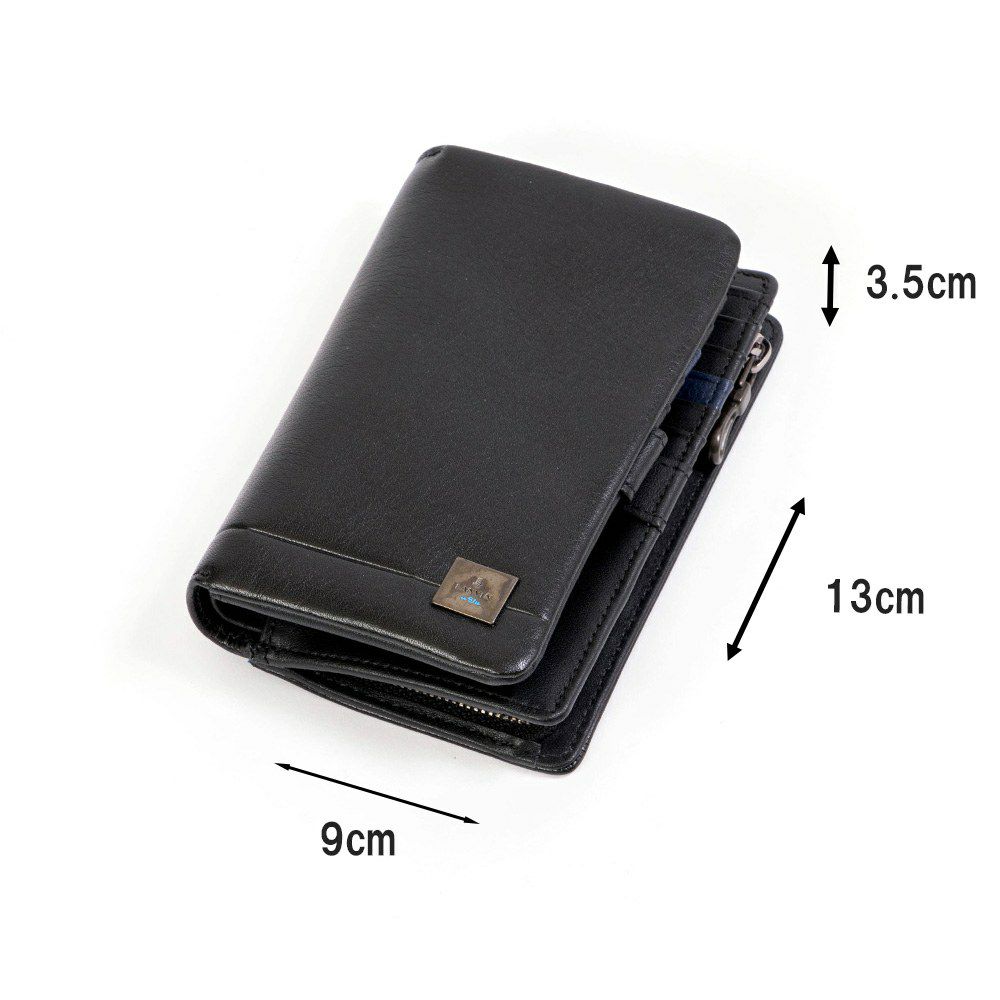 LANVINenBleu二つ折り財布ミドルウォレットランバンオンブルーマルセイユ縦型財布二つ折りメンズレディース本革レザー男性ギフトプレゼント大容量人気ブランドランバンオンブルー536604