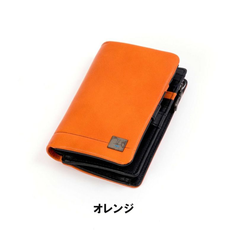 LANVINenBleu二つ折り財布ミドルウォレットランバンオンブルーマルセイユ縦型財布二つ折りメンズレディース本革レザー男性ギフトプレゼント大容量人気ブランドランバンオンブルー536604