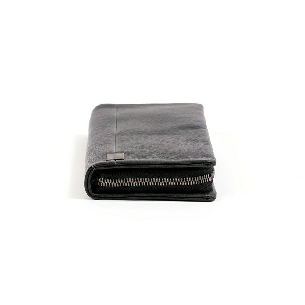 LANVINenBleu長財布財布人気ブランド本革革レザーロングウォレットラウンドファスナーギフトプレゼント彼氏人気ランバンオンブルー536606