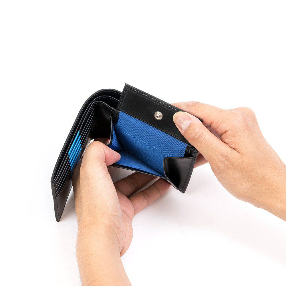 LANVINenBleu二つ折り財布ランバンオンブルーワグラム財布二つ折りメンズレディース2つ折り財布本革レザー男性折りたたみギフトプレゼント人気ブランドランバンオンブルービジネス579604