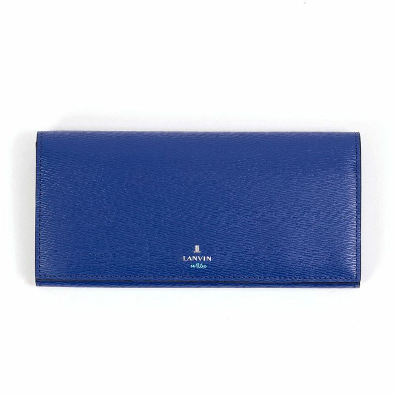 LANVINenBleu長財布ランバンオンブルーワグラム財布人気ブランド本革革レザーかぶせ札入れ薄いギフトプレゼント彼氏人気ビジネスシンプルランバンオンブルー579605