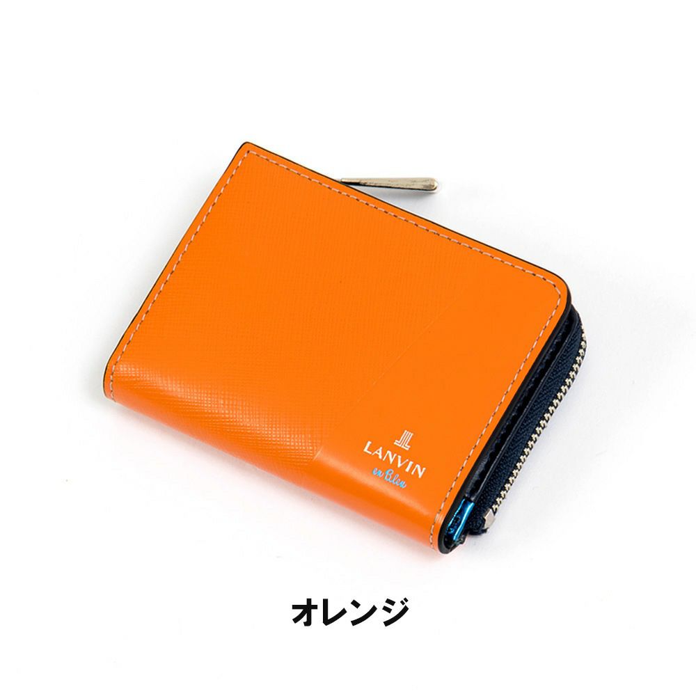 LANVINenBleu小銭入れ兼用パスケースランバンオンブルーパーシャルミニ財布財布メンズレディースミニウォレットミニコンパクト定期入れブランド人気小さい本革555612