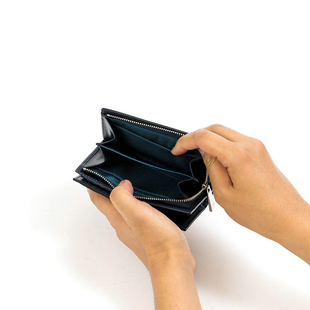 LANVINenBleu二つ折り財布ミドルウォレットランバンオンブルーパーシャル縦型財布二つ折りメンズレディース本革レザー男性ギフトプレゼント大容量人気ブランドランバンオンブルー555614