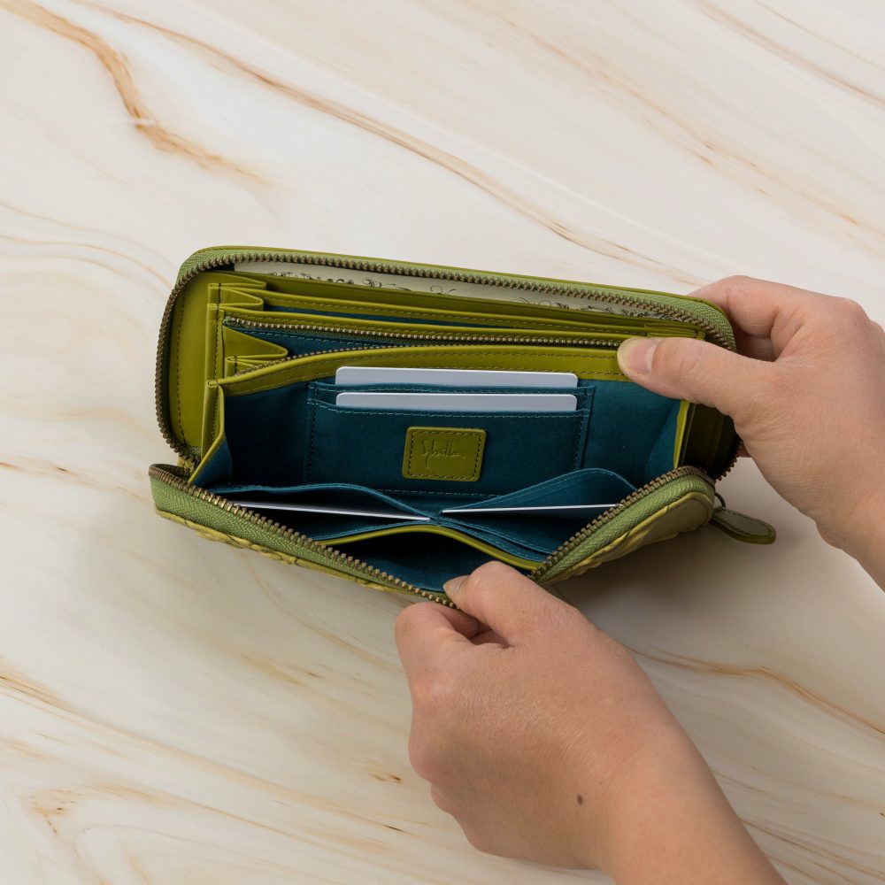 シビラ財布sybilla長財布ラウンドファスナー型ソンブラレディースブランド大容量本革5470443