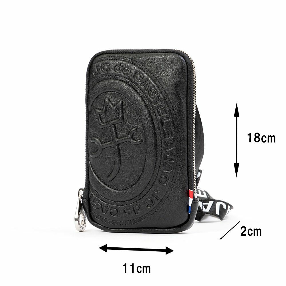 カステルバジャックスマホショルダースマホポーチバッグショルダーバッグポルテCASTELBAJACメンズレディース財布ショルダースマホショルダーバッグブランド小さめ薄い41101
