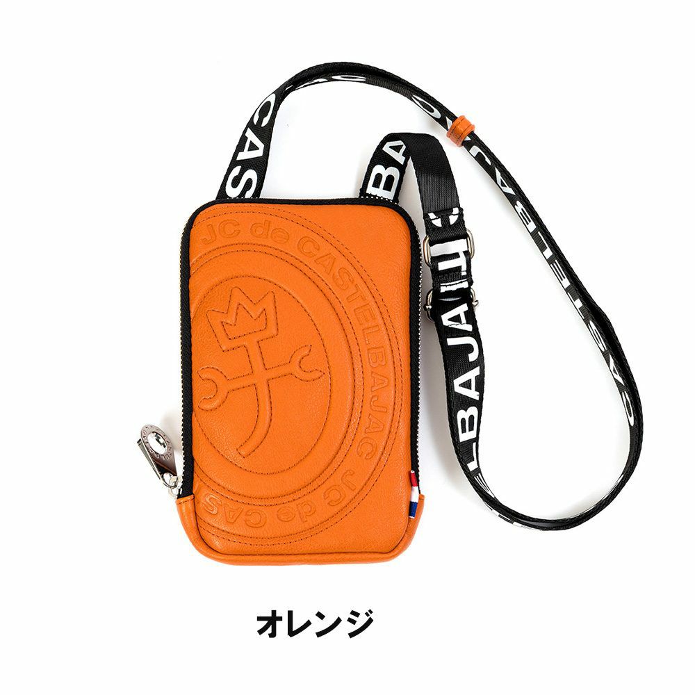 カステルバジャックスマホショルダースマホポーチバッグショルダーバッグポルテCASTELBAJACメンズレディース財布ショルダースマホショルダーバッグブランド小さめ薄い41101