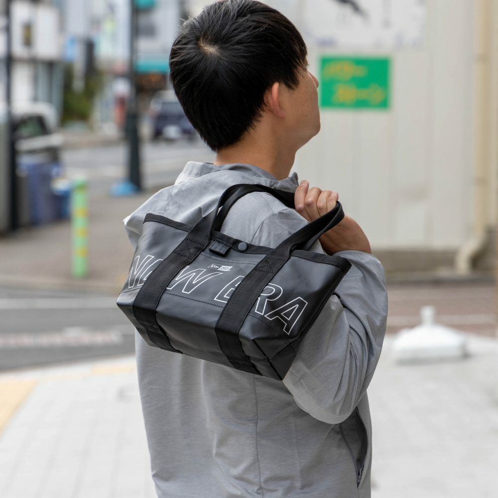 ニューエラトートバッグミニNEWERAミニトートバッグTPUメンズレディーストートバックミニトート小さめ撥水軽量ゴルフおしゃれカジュアルブランドNEWERA