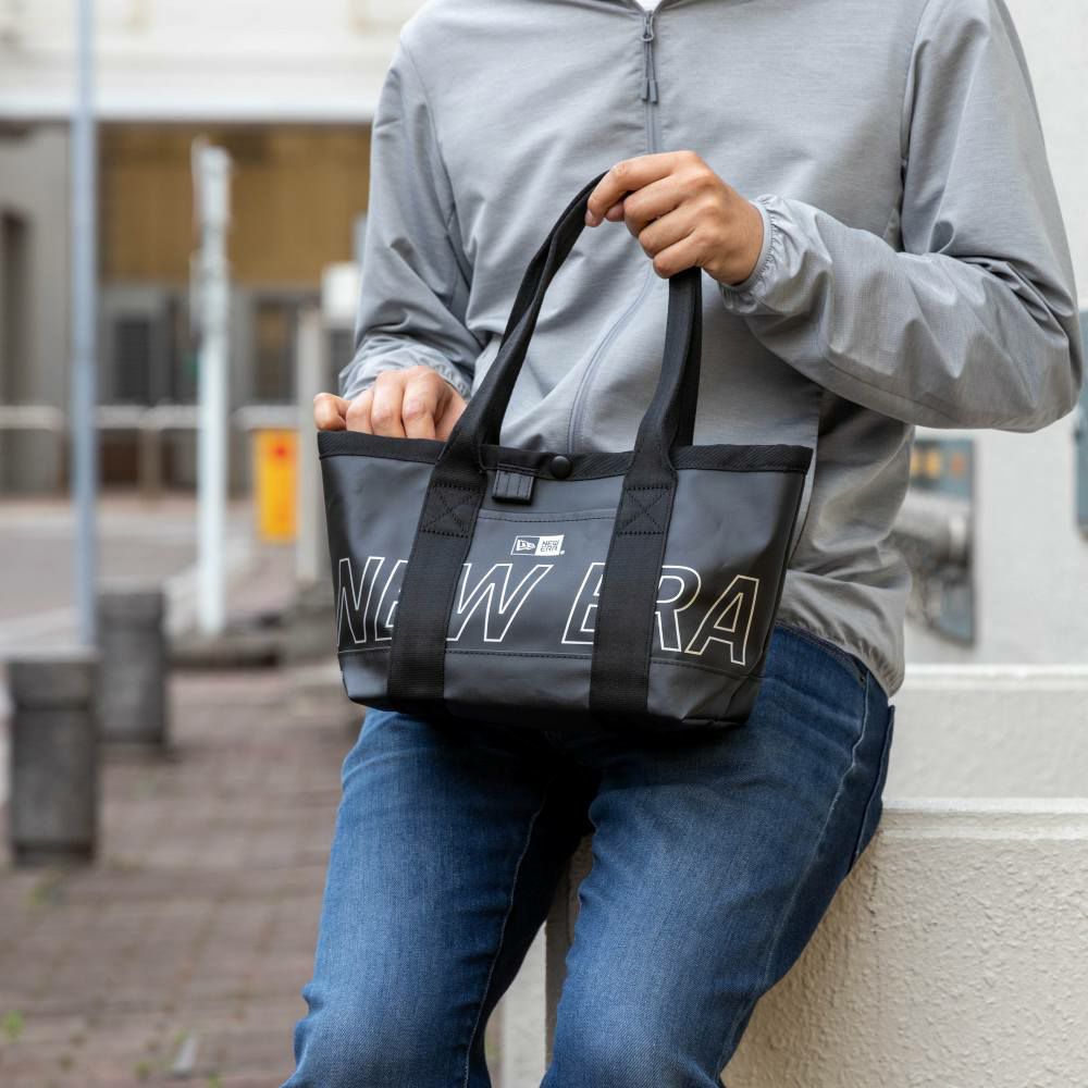ニューエラトートバッグミニNEWERAミニトートバッグTPUメンズレディーストートバックミニトート小さめ撥水軽量ゴルフおしゃれカジュアルブランドNEWERA