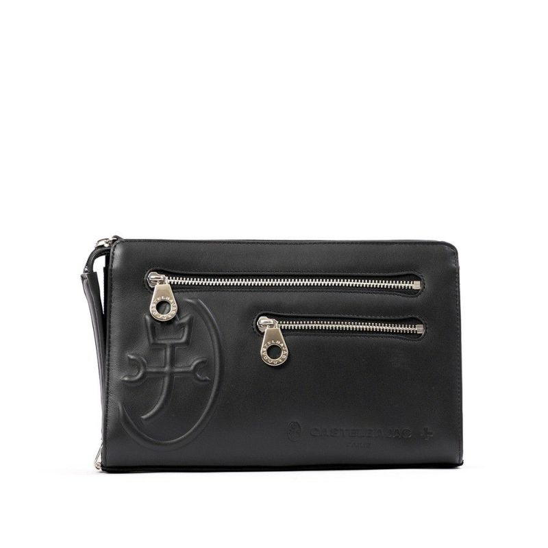 カステルバジャッククラッチバッグセカンドバッグトリエIICASTELBAJAC本革メンズレディースバッグセカンドバッククラッチバックブランドレザー革おしゃれ75201