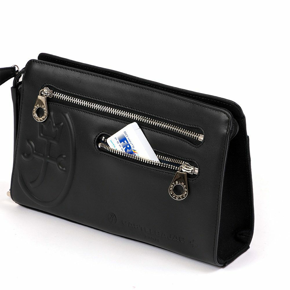 カステルバジャッククラッチバッグセカンドバッグトリエIICASTELBAJAC本革メンズレディースバッグセカンドバッククラッチバックブランドレザー革おしゃれ75201