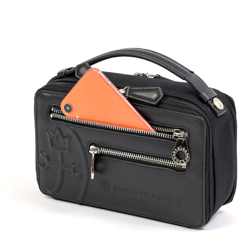 カステルバジャッククラッチバッグセカンドバッグWルームトリエIICASTELBAJAC本革メンズレディースバッグセカンドバッククラッチバックブランドレザー革おしゃれ75202