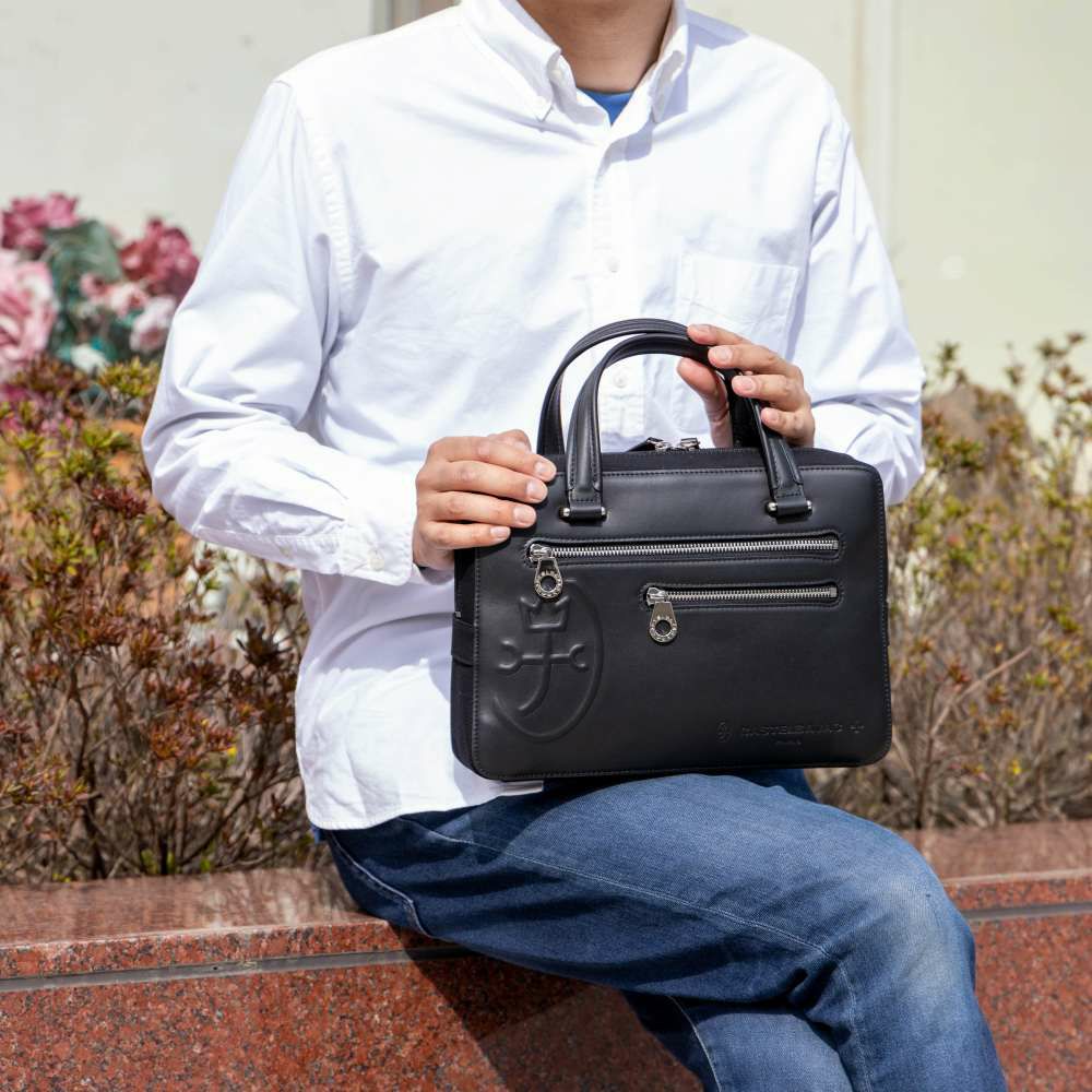 カステルバジャックバッグミニブリーフケーストリエIICASTELBAJAC本革メンズレディースB5ブランドハンドバッグミニトートバッグレザー革おしゃれ75501